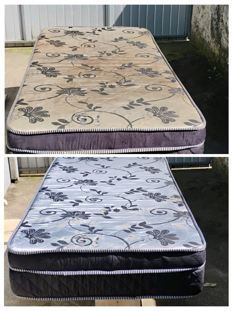 Antes e Depois Colchão